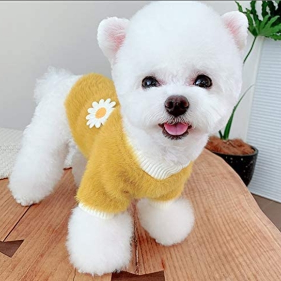 NWT, Daisy Fuzzy Dog Sweater - Picture 3 of 10
